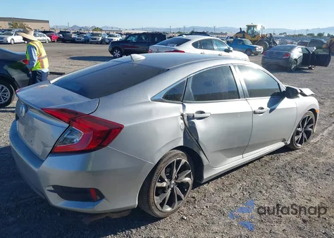 2018 Honda Civic Ex from USA, damaged, VIN 2HGFC2F7XJH610844